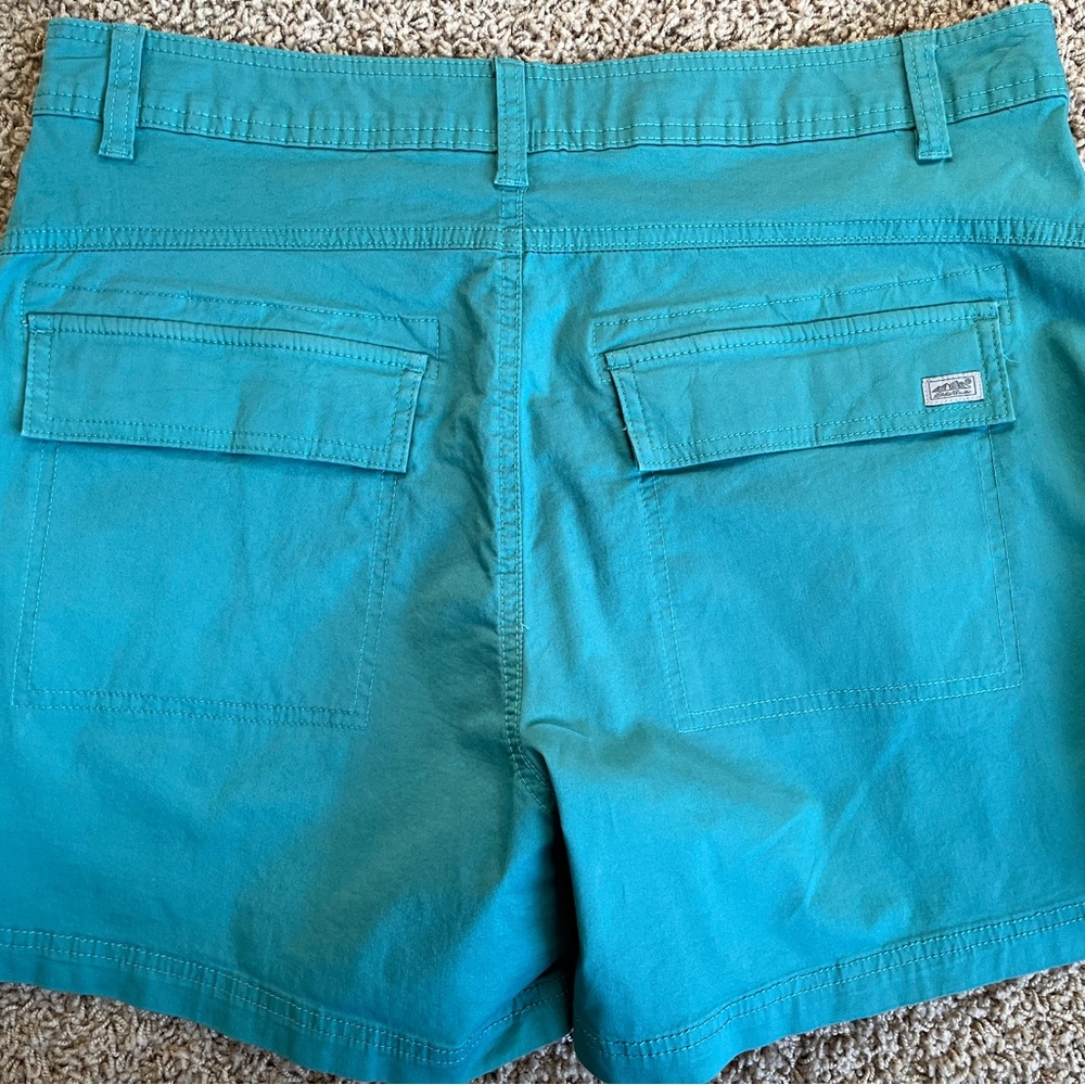 Women’s Eddie Bauer Teal Shorts - Picture 2 of 6
